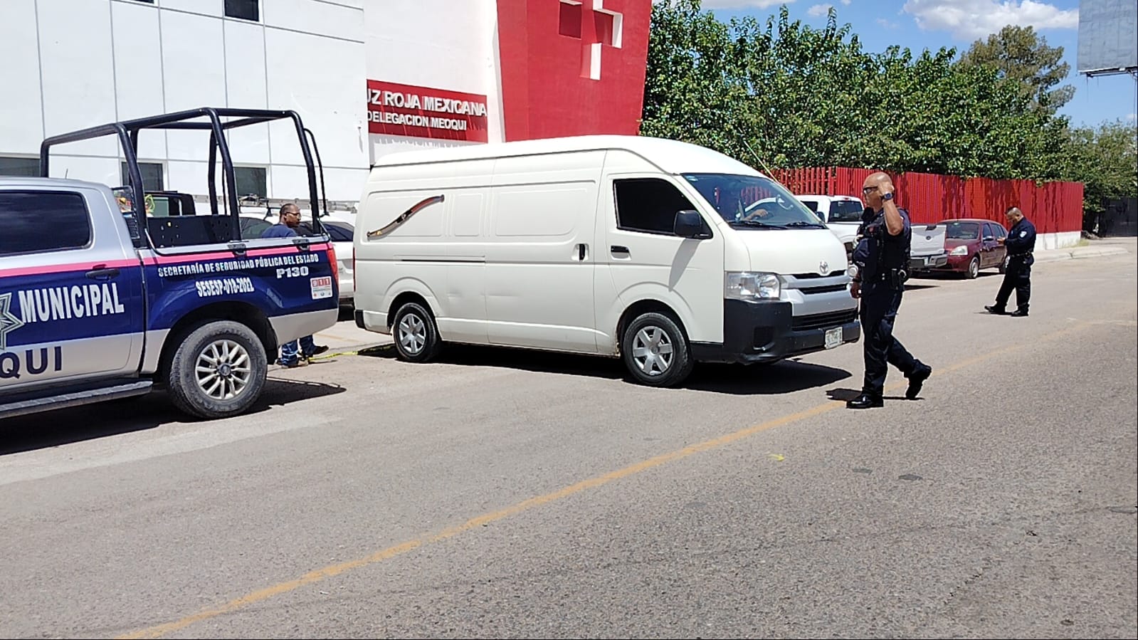 Identifica Fiscalía a hombre que falleció afuera de Cruz Roja Meoqui; tenía 69 años