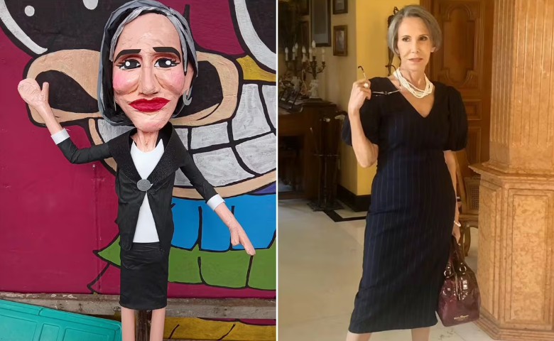 «La verdadera bruja de la vecindad» Florinda Meza ya tiene su propia piñata tras polémica con ‘Chespirito’