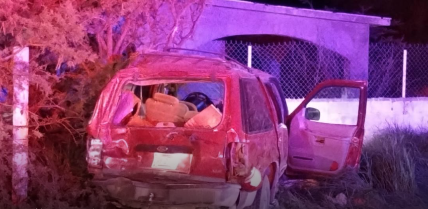 Fatal choque en la carretera a Delicias: muere niña y hay 9 heridos