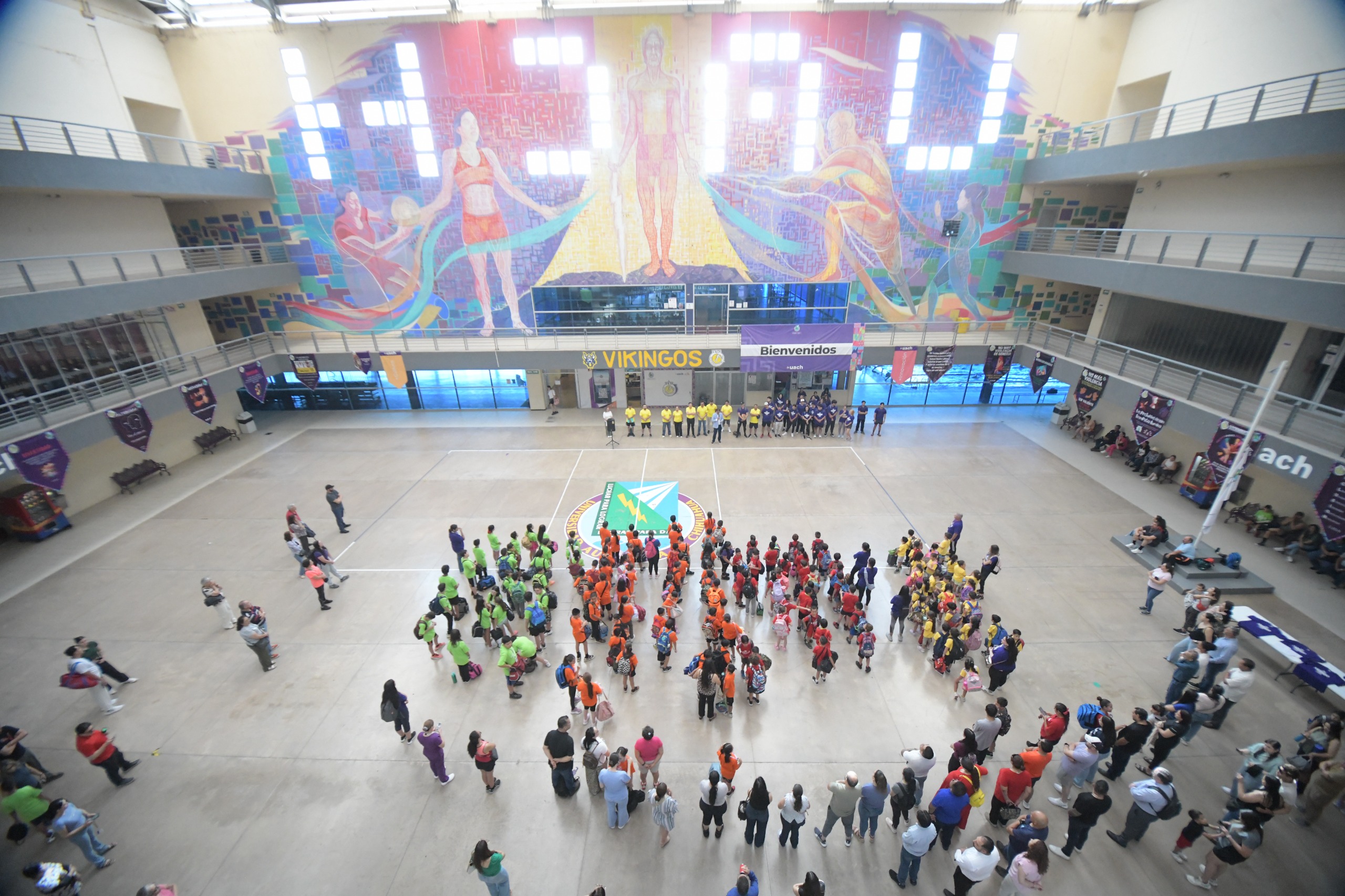 Inicia el Campamento Vikingo 2025 en la Facultad de Cultura Física de la UACH