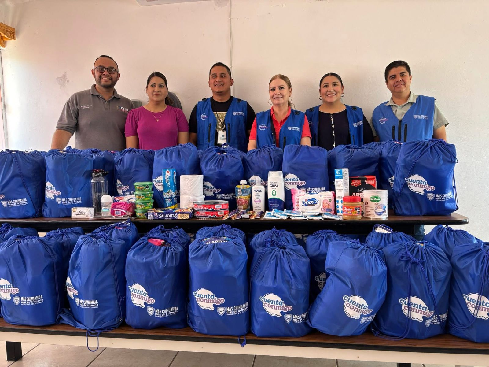 Recibe DIF Meoqui 100 kits para apoyar a familias del Albergue de Jornaleros