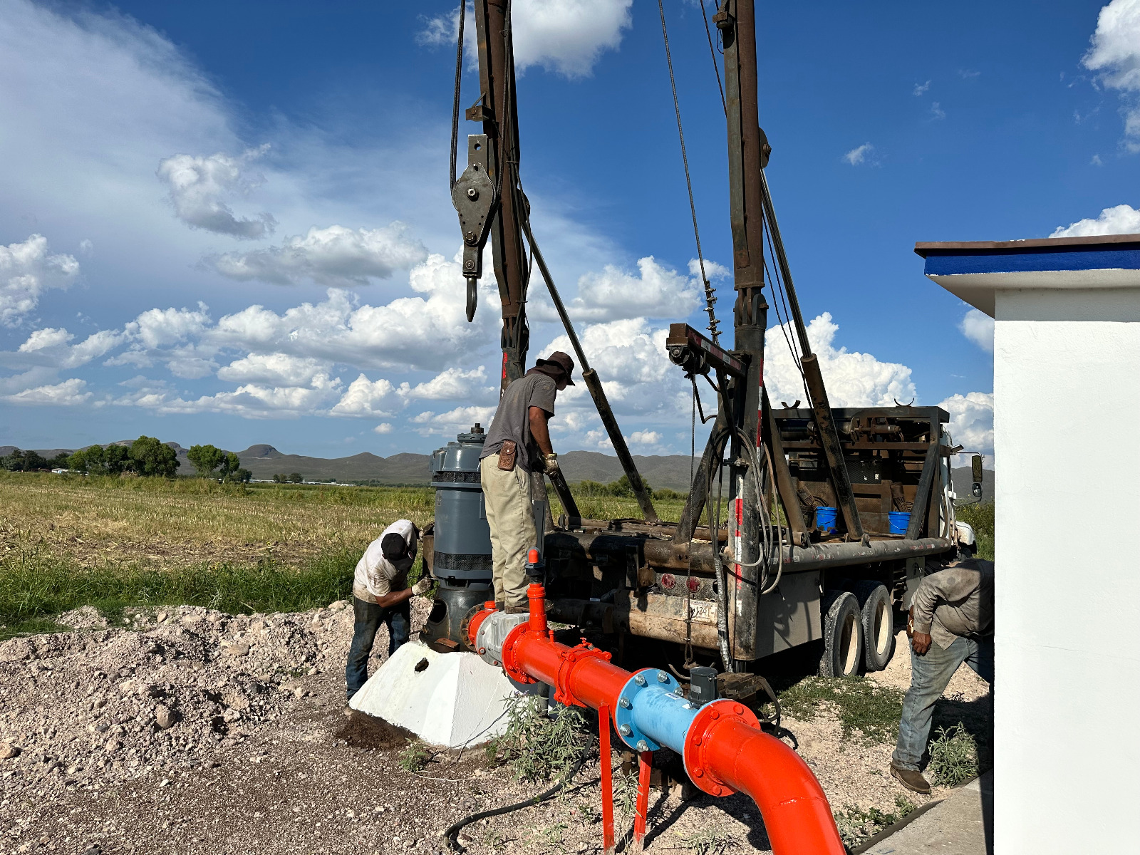Ejecutan primeras obras del Programa Especial de Infraestructura Hidroagrícola en Chihuahua