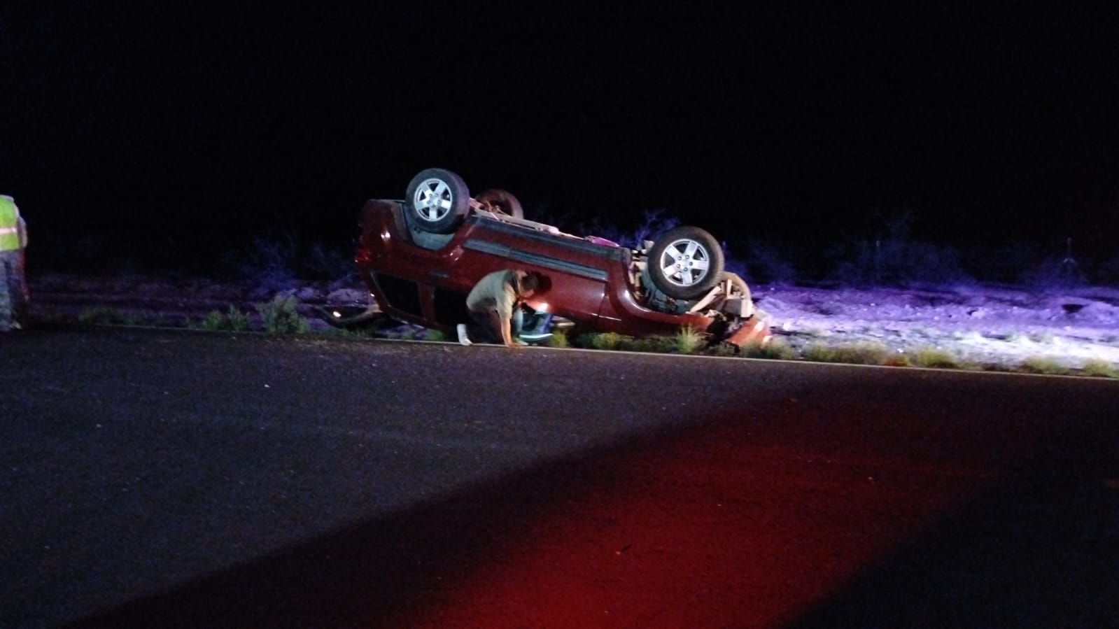 Identifican a la mujer fallecida en accidente en carretera a Naica; arrestaron a conductor del Jeep Cherokee