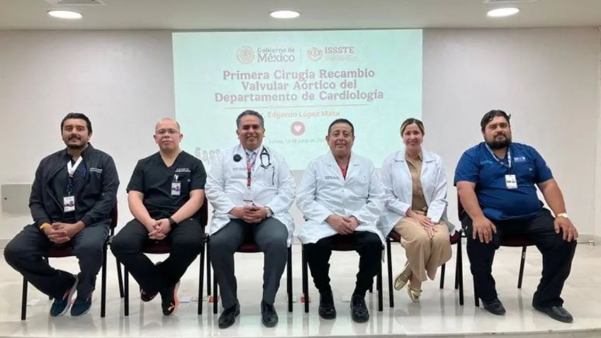 Hospital Regional de Alta Especialidad del ISSSTE en Coahuila realiza primera cirugía de sustitución de válvula aórtica