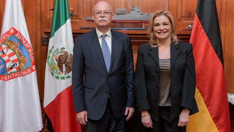 “Alemania, gran destino de exportación”: Maru por junta con embajador