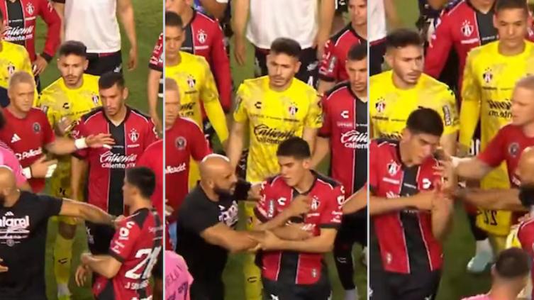 Agredió Messi a jugadores del Atlas tras partido de Leagues Cup