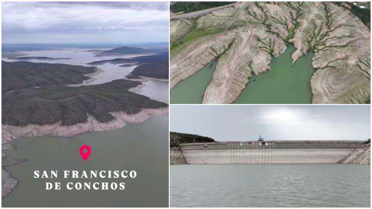 Así se ve presa La Boquilla luego de primera quincena del Monzón