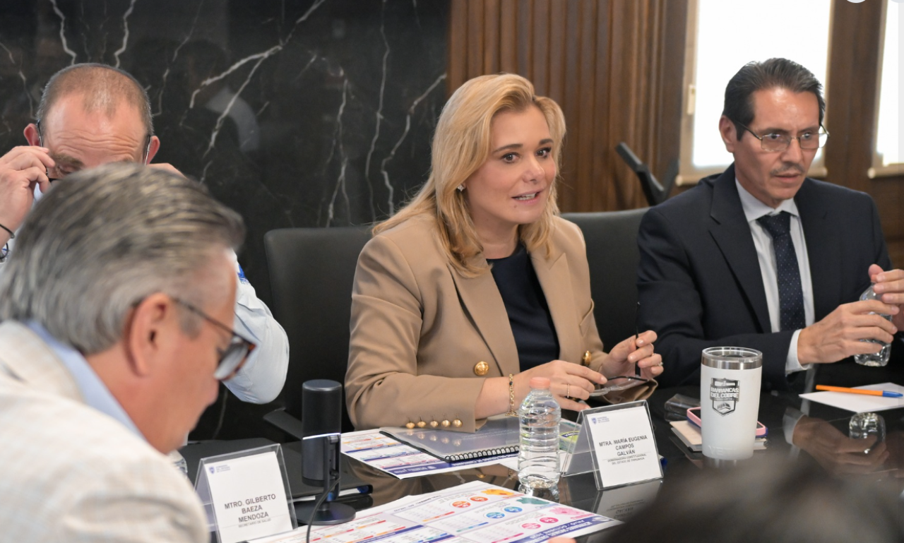 Realiza Maru reunión con su gabinete para dar seguimiento a acciones vs el sarampión