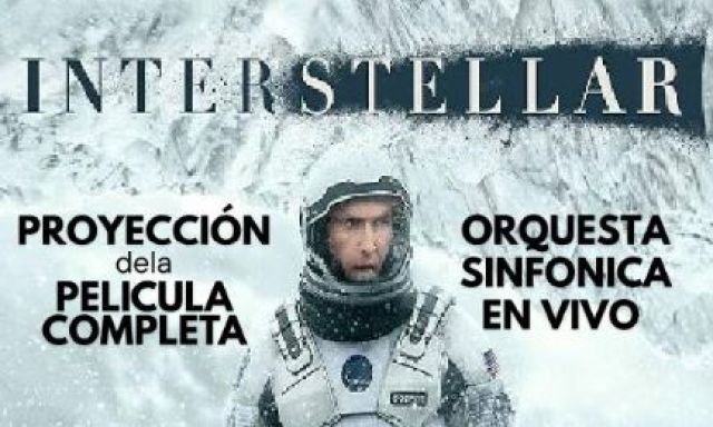 Proyectarán Interstellar con orquesta sinfónica en vivo