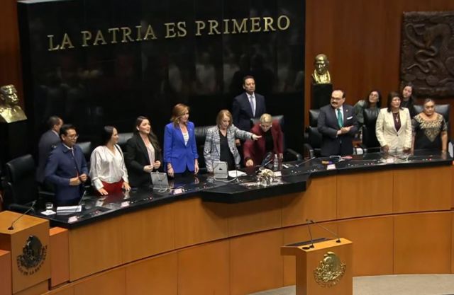 Rinde protesta Laura Itzel Castillo como nueva presidenta del Senado