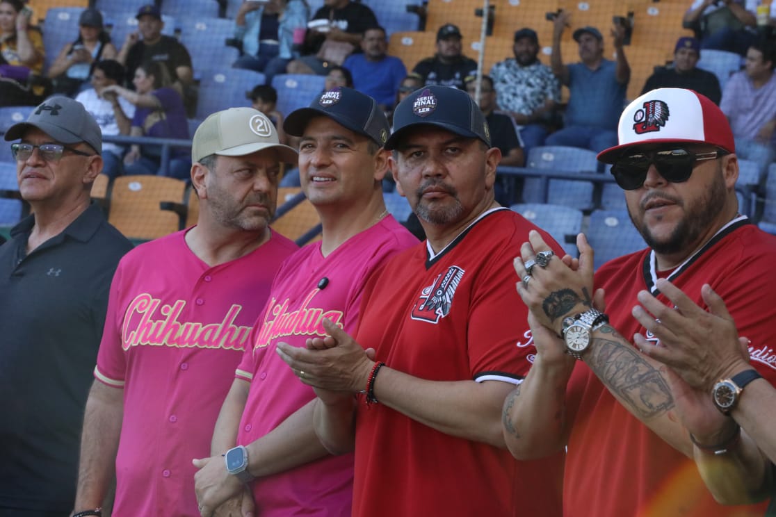 Presidente Pérez Cuéllar felicita a Indios por su primer triunfo en la gran final