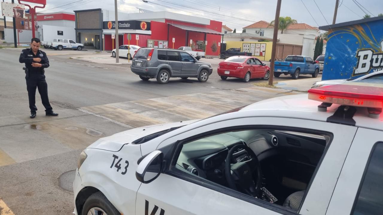 Listo operativo vial en Delicias por regreso a clases este lunes