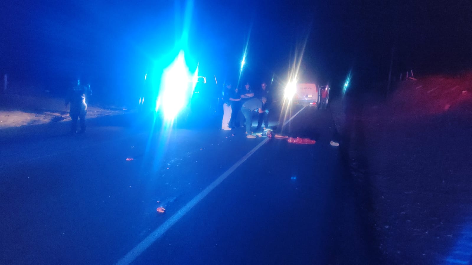 Murió hombre atropellado en Camargo