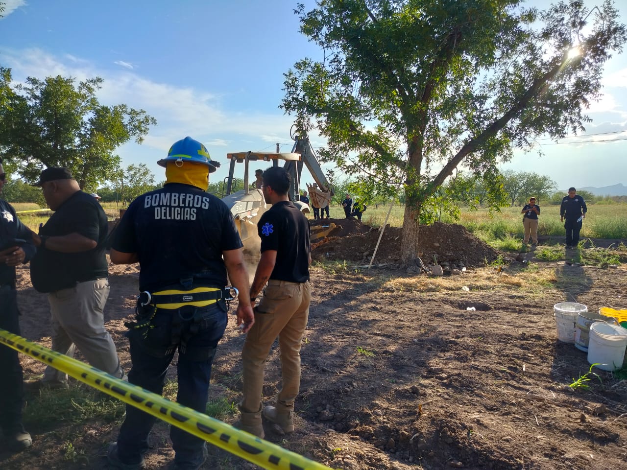 Trágico accidente en nogalera: joven de 22 años cayó a noria y murió sepultado