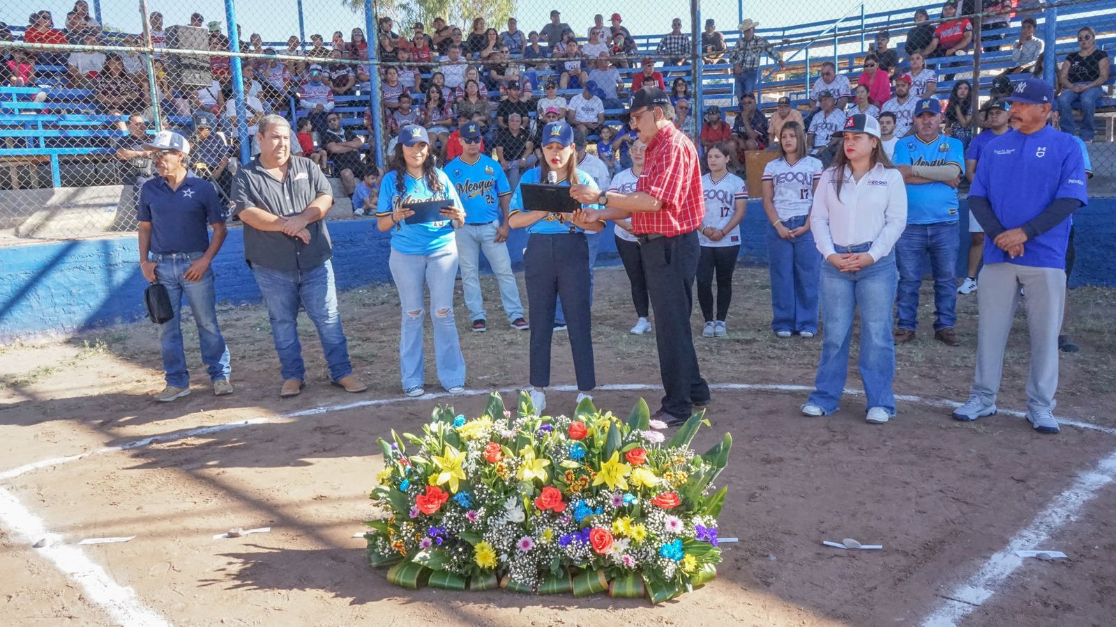 Inauguran Torneo Internacional de Beisbol 40 – 60 Jesús Manuel “Gatilo” Vega y Felipe Torres “La Galleta”