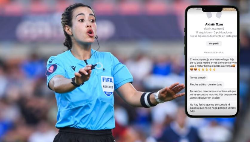 Katia Itzel García denuncia amenazas de muerte tras arbitrar partido de la Leagues Cup 2025