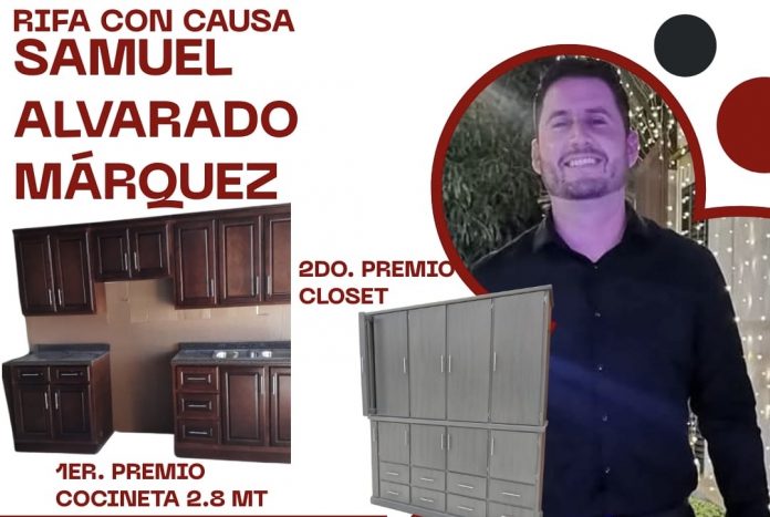 Invitan a rifa con causa para apoyar a Samuel Ulises Alvarado