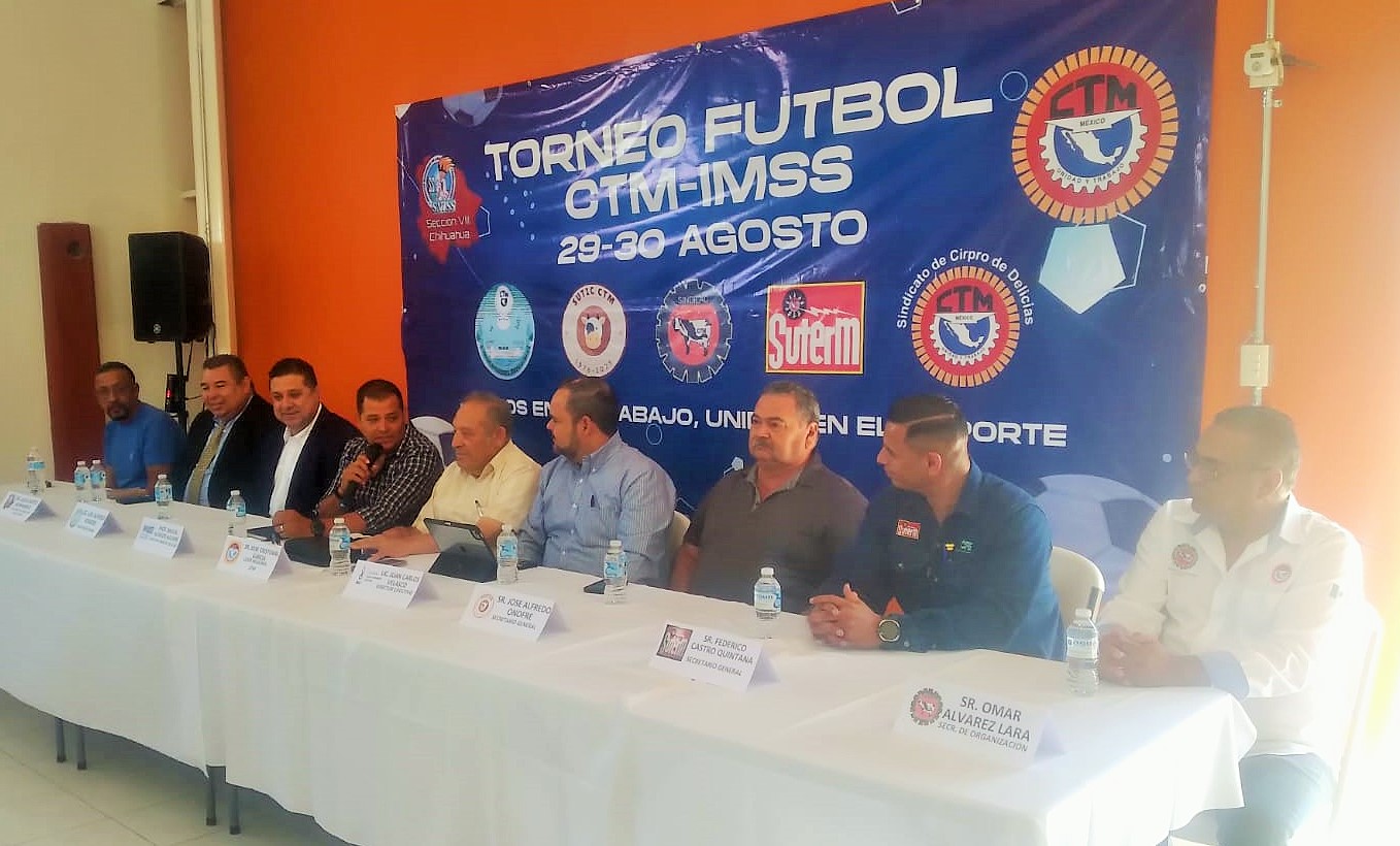 Anuncia CTM torneo intersindical de futbol con carácter selectivo