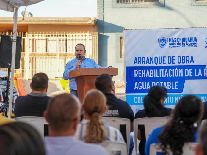 Reemplazo de tuberías en Santo Niño, una acción sin precedentes: Juan Carlos Velasco