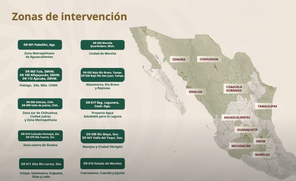 Licitan trabajos de tecnificación para el Distrito de Riego 005