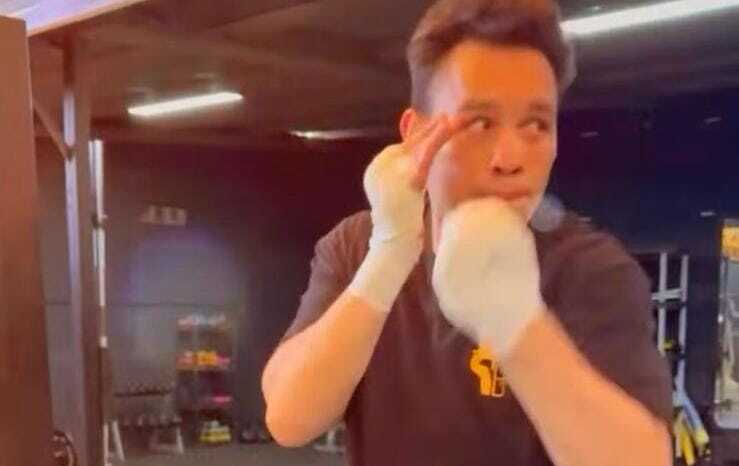 Captaron a Julio César Chávez Jr entrenando tras salir de la cárcel