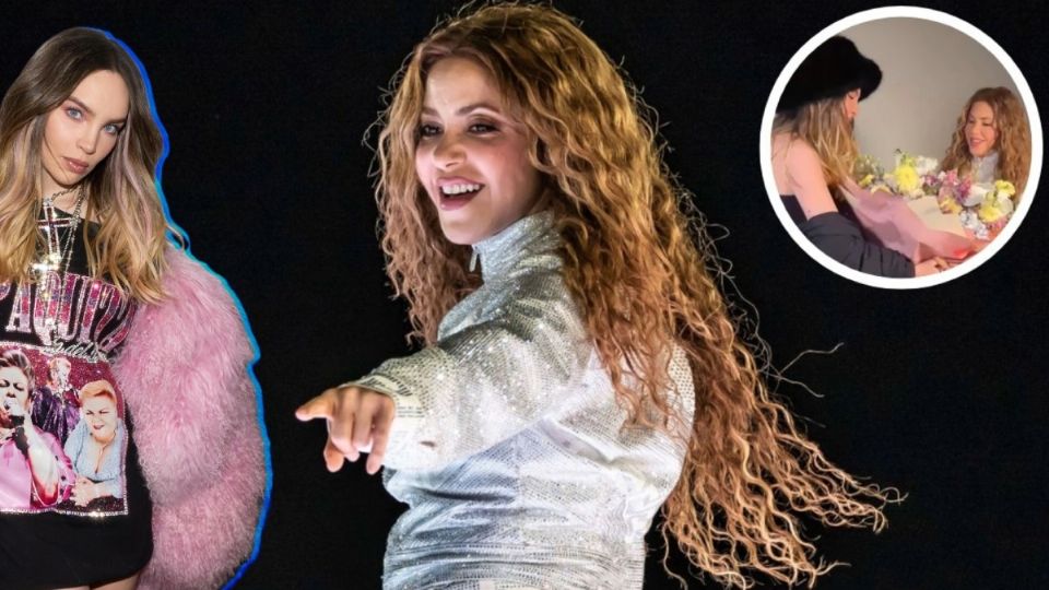 Revelan el regalo que le dio Shakira a Belinda tras cantar juntas