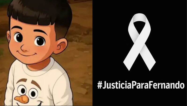 Entregan cuerpo de Fernandito a familiares; madre pide justicia