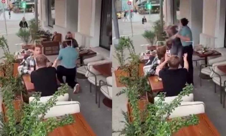 Golpea a su novia en restaurante tras ser rechazado al pedirle matrimonio