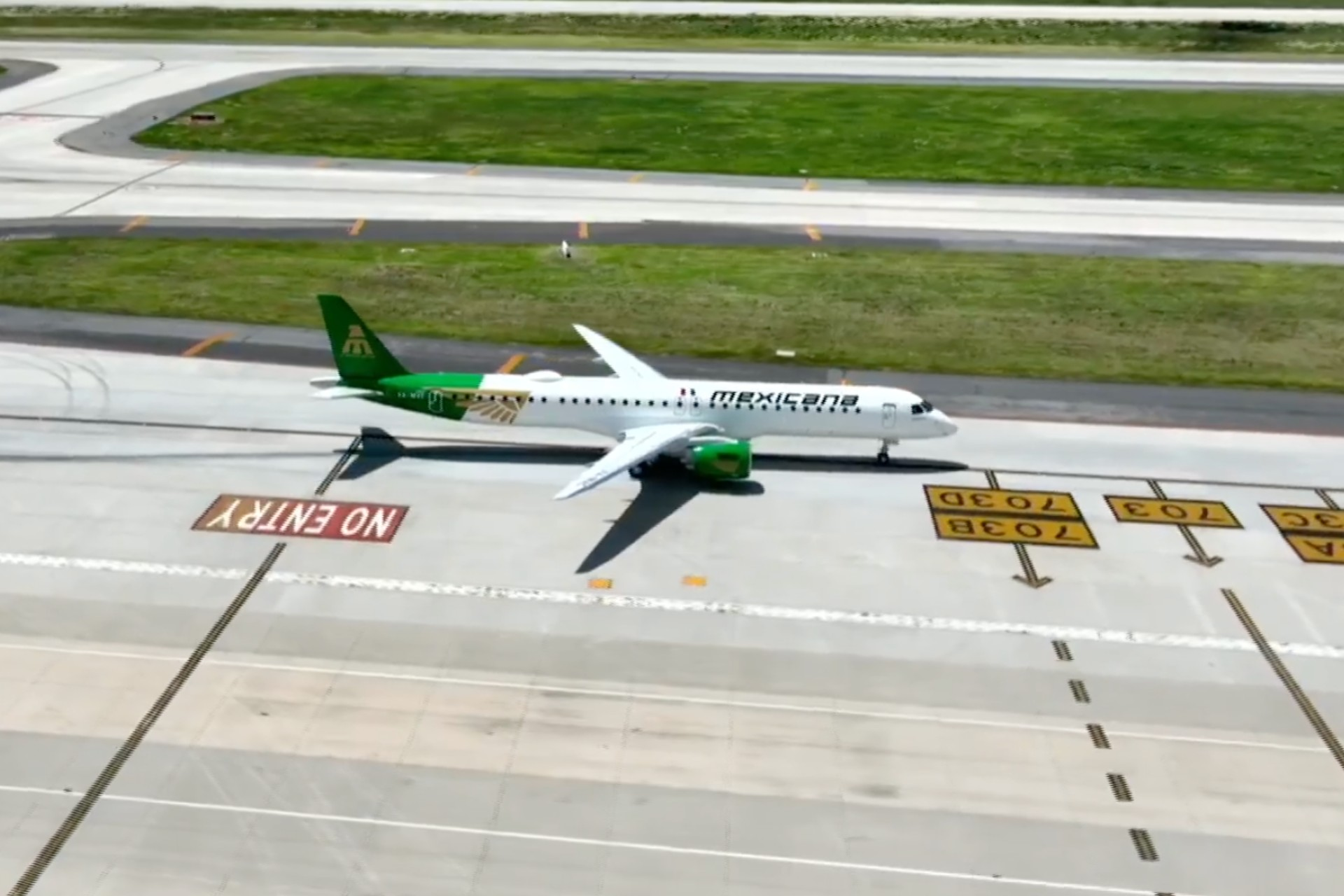 Mexicana de Aviación recibe la tercera aeronave Embraer E195-E2