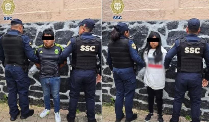 Sólo con un pañal, así abandonó pareja a bebé de cuatro meses en el frío: fueron detenidos