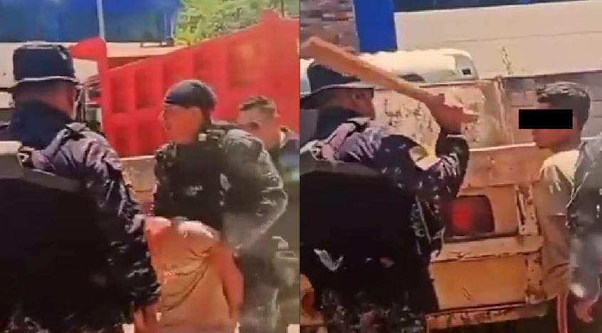 Policías tablean a detenido en Chiapas; Secretaría de Seguridad Pública ya investiga identidad de los responsables