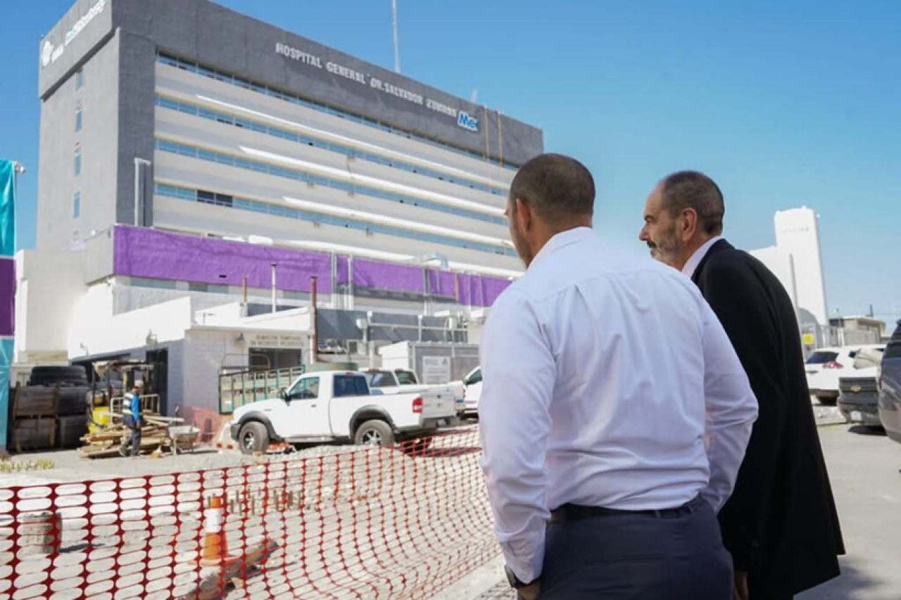 Entregará Gobierno en noviembre segundo búnker para cancerología; la obra lleva un 50%