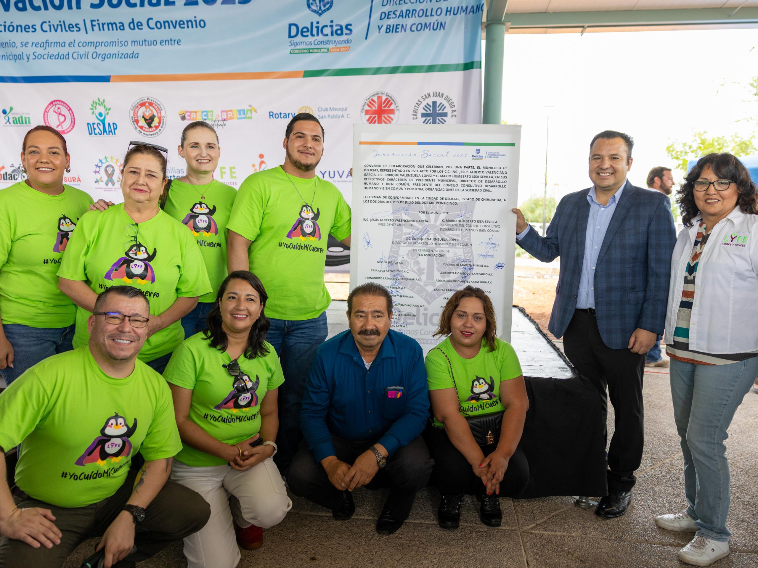 Benefician a más de 67 mil personas con acciones de tejido social en Delicias: Valenciano