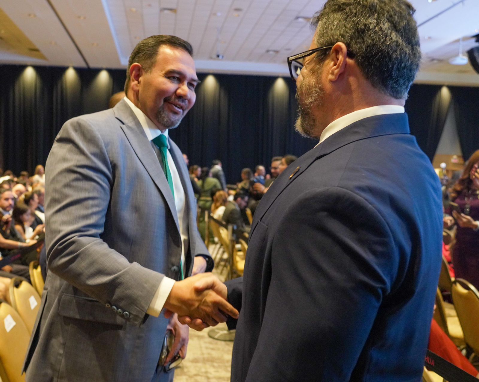 Acude el Presidente Pérez Cuéllar como invitado a toma de protesta en el Poder Judicial del Estado