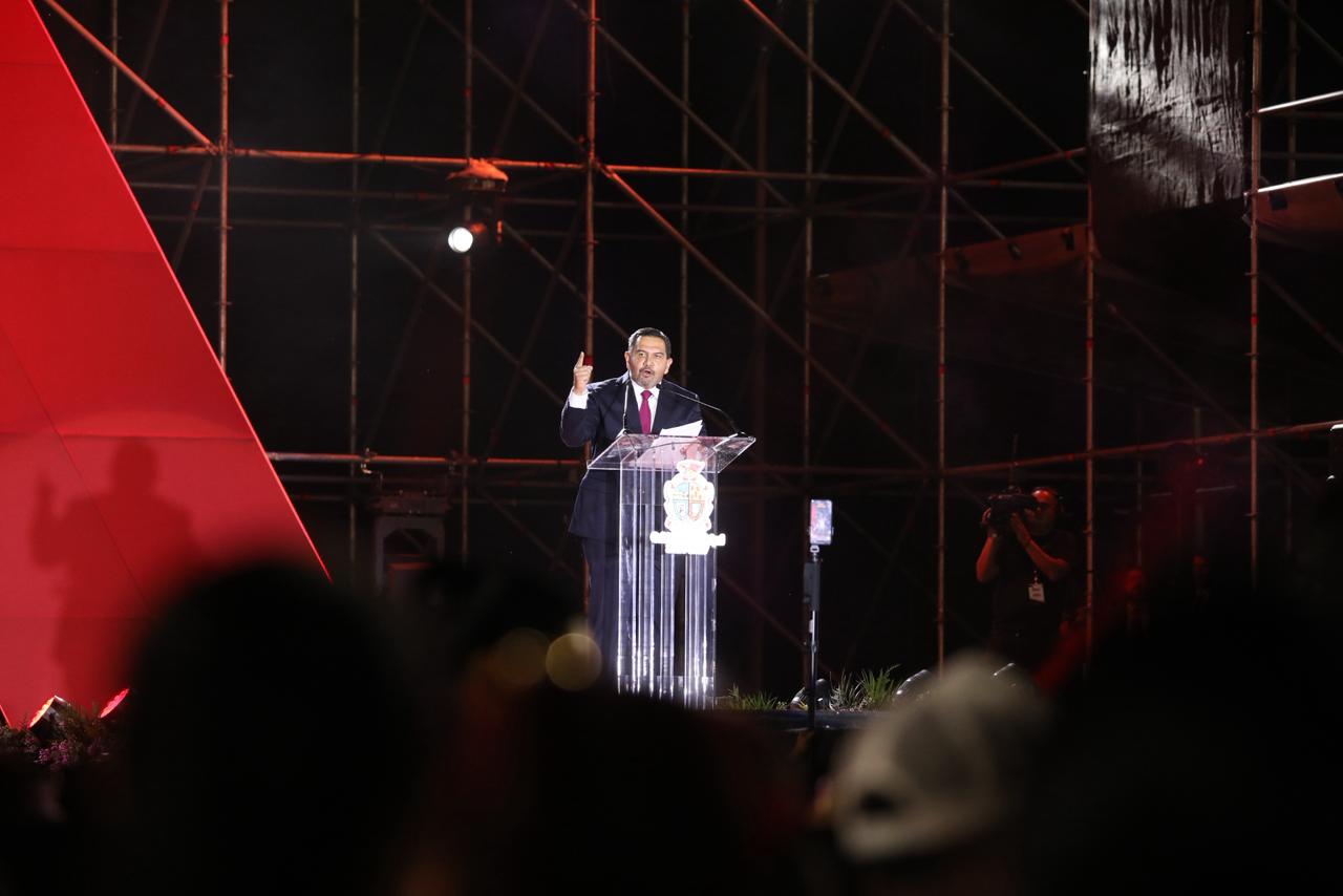 Destaca alcalde atención a migrantes en Primer Informe de Gobierno