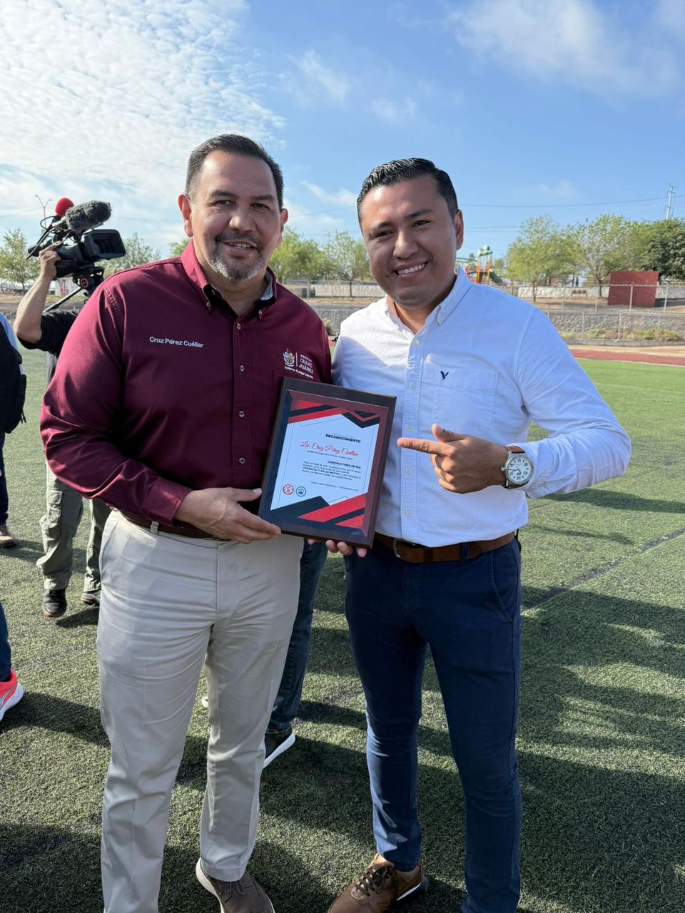 Asociación Constructores de Paz México reconoce labor del Presidente Municipal