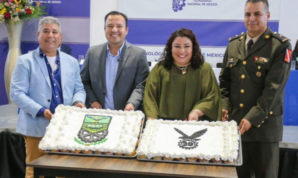 Refrenda presidente municipal de Delicias apoyo al Instituto Tecnológico; cumple su 39 aniversario