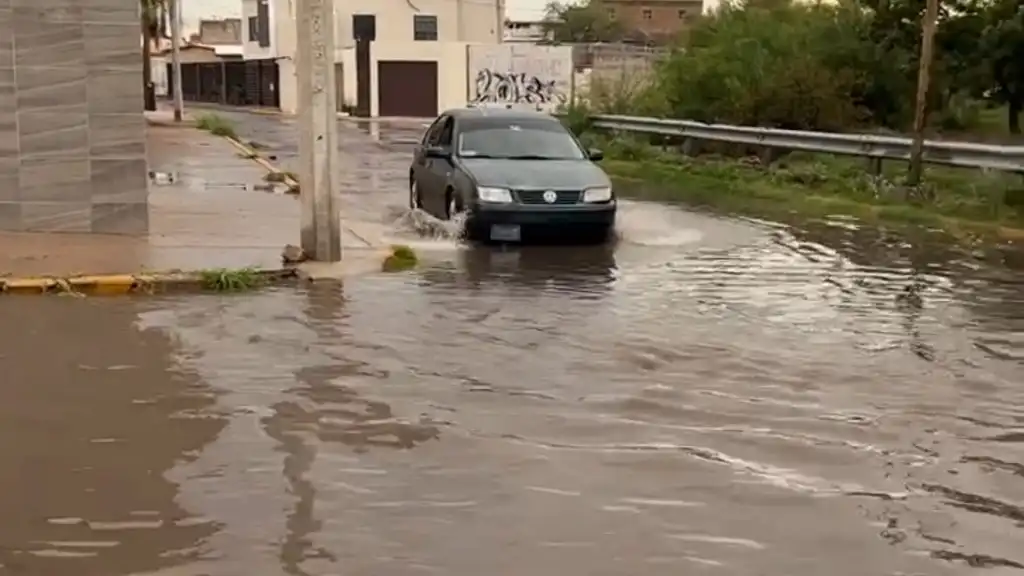 Delicias registró un acumulado de 25.8 mm por la lluvia de ayer