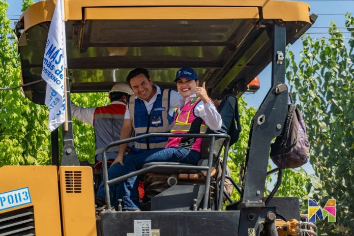 Más de 100 millones de pesos invertidos en Meoqui en Obra Pública durante este año de Gobierno: Miriam Soto