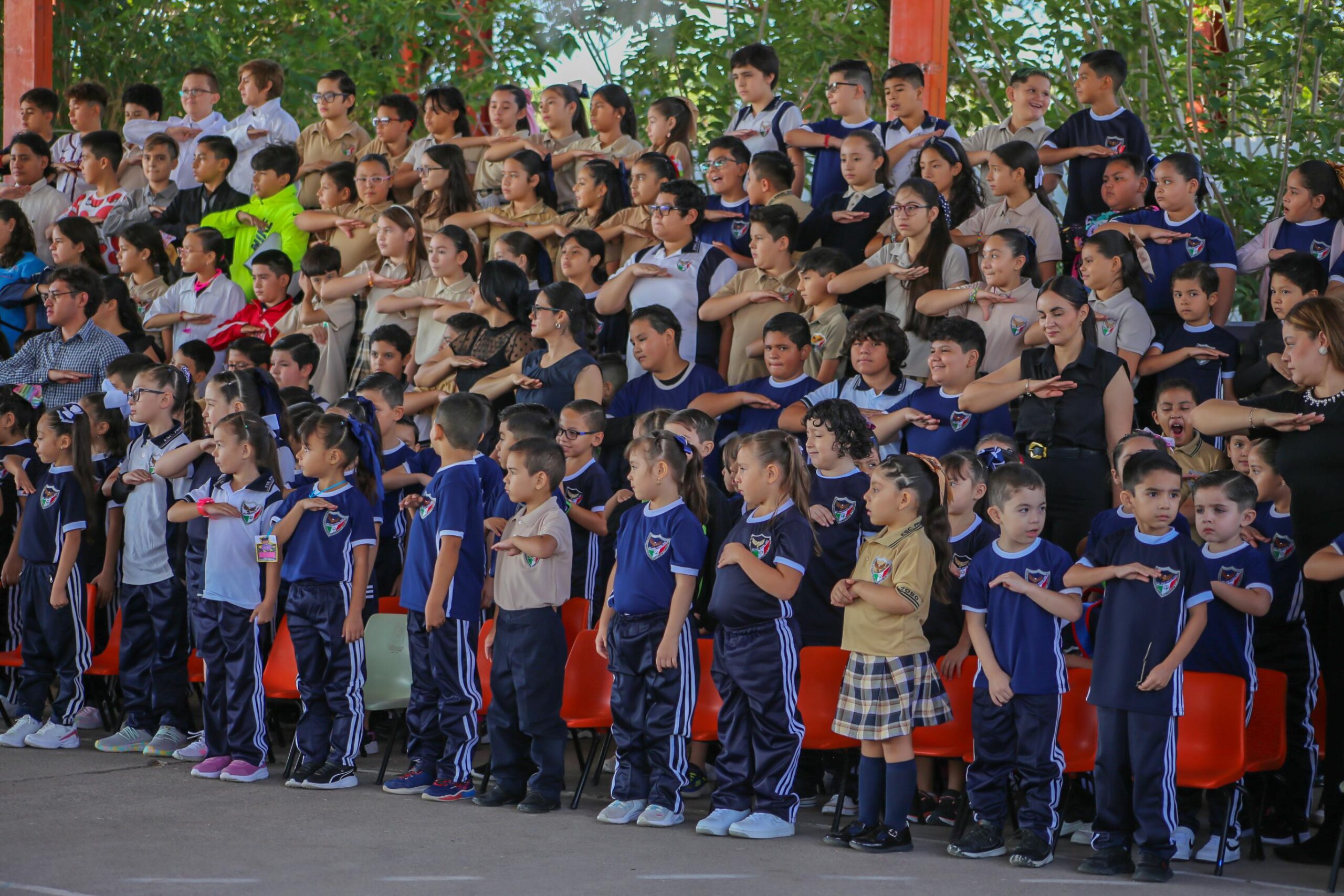 Encabeza Jesús Valenciano arranque del ciclo escolar 2024-2025 en Delicias