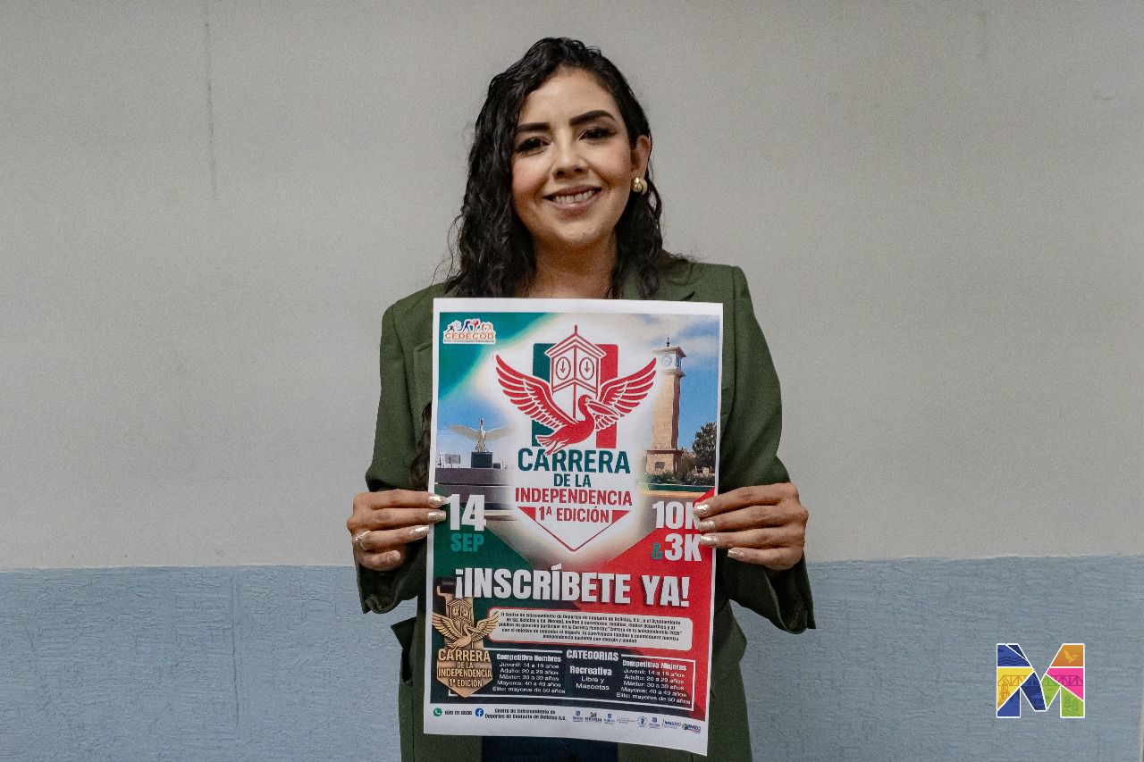 Invita Gobierno de Meoqui a la 1er Edición de la Carrera de la Independencia 10K y 3K