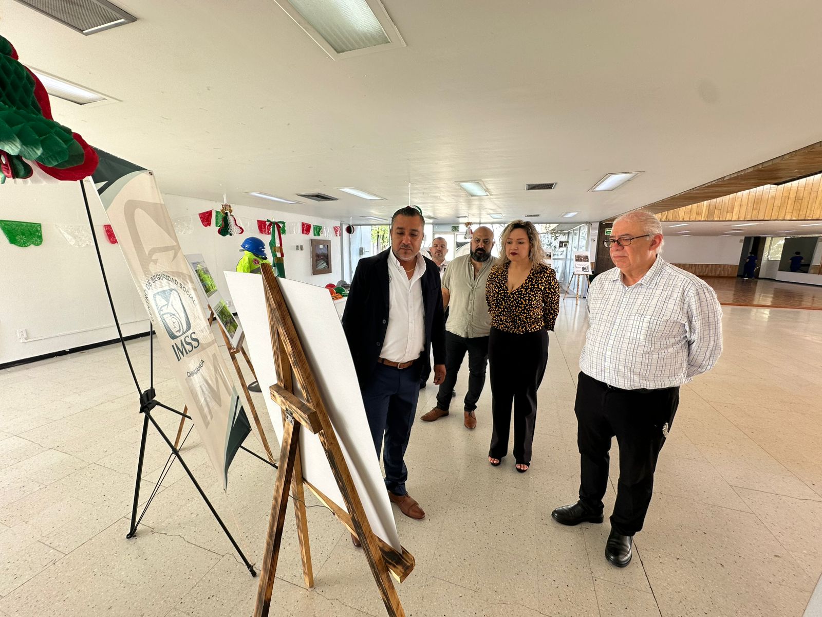 Realiza IMSS Chihuahua exposición fotográfica sobre acciones en materia de Protección Civil