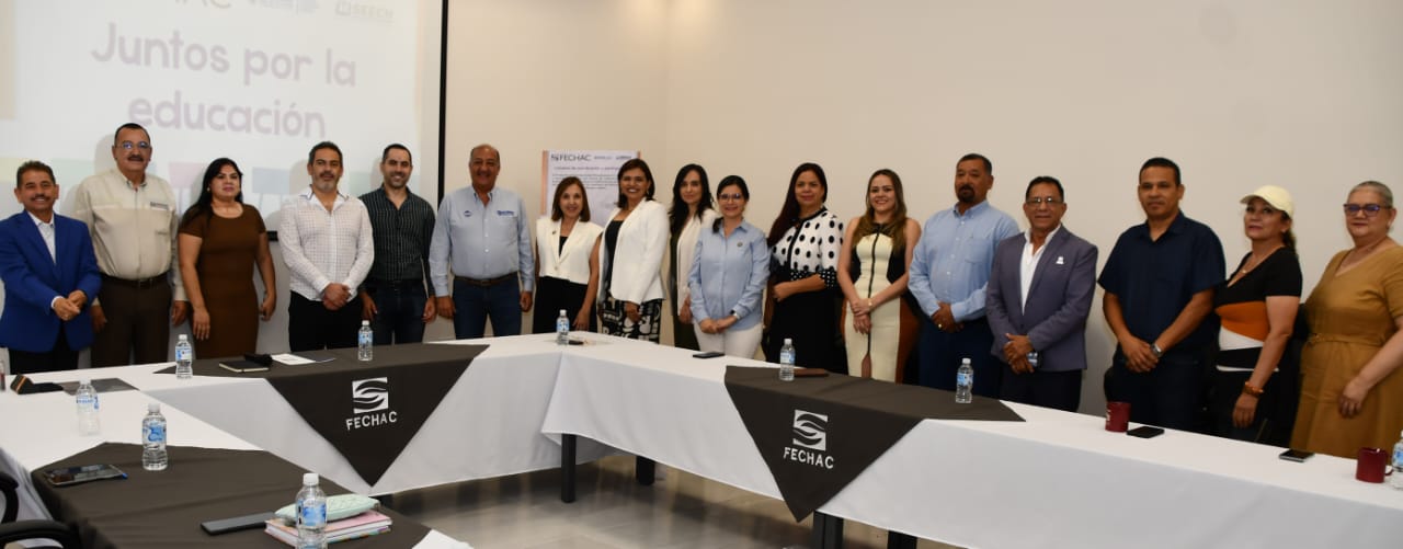 Aportarán SEECH y Fechac 4 millones de pesos para mejorar 80 escuelas en la región centro-sur