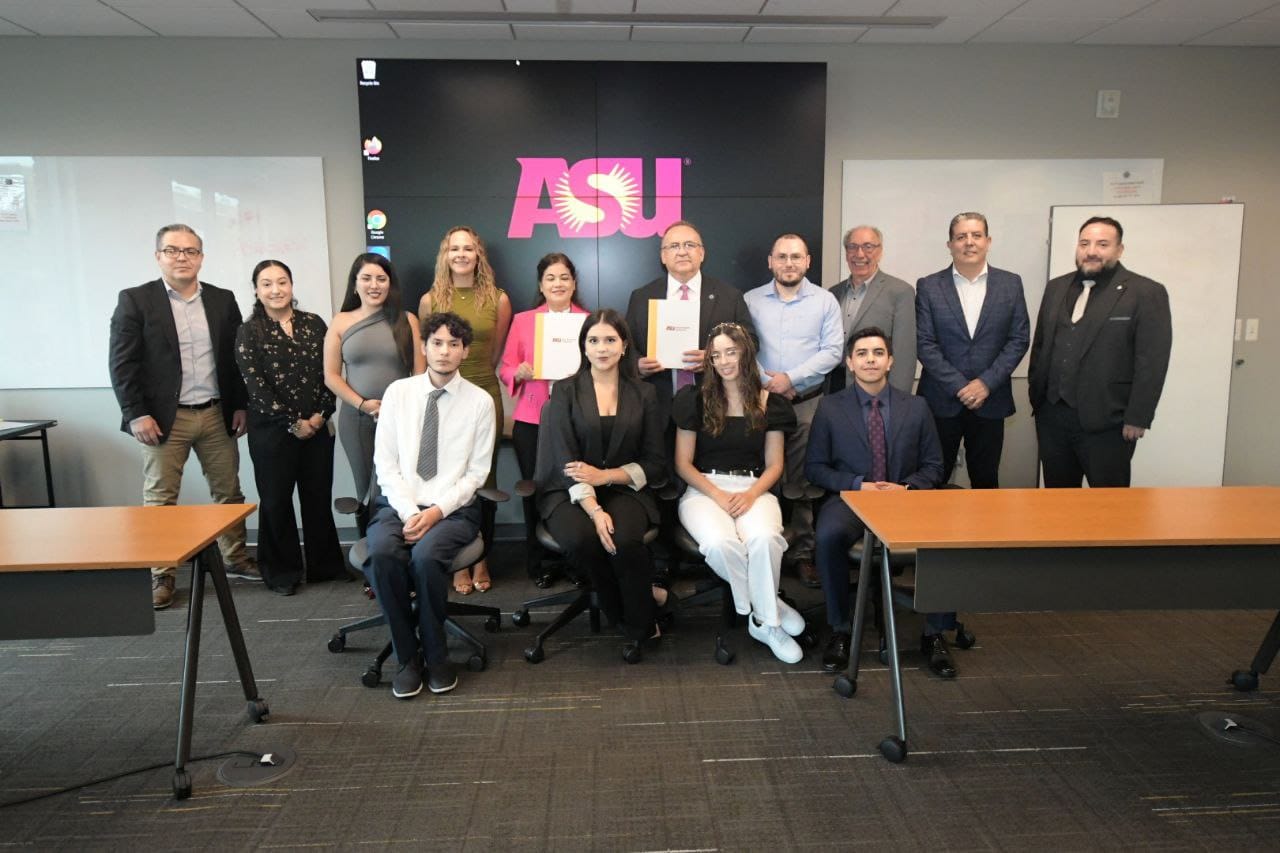 Firma UACH convenio de colaboración con Arizona State University