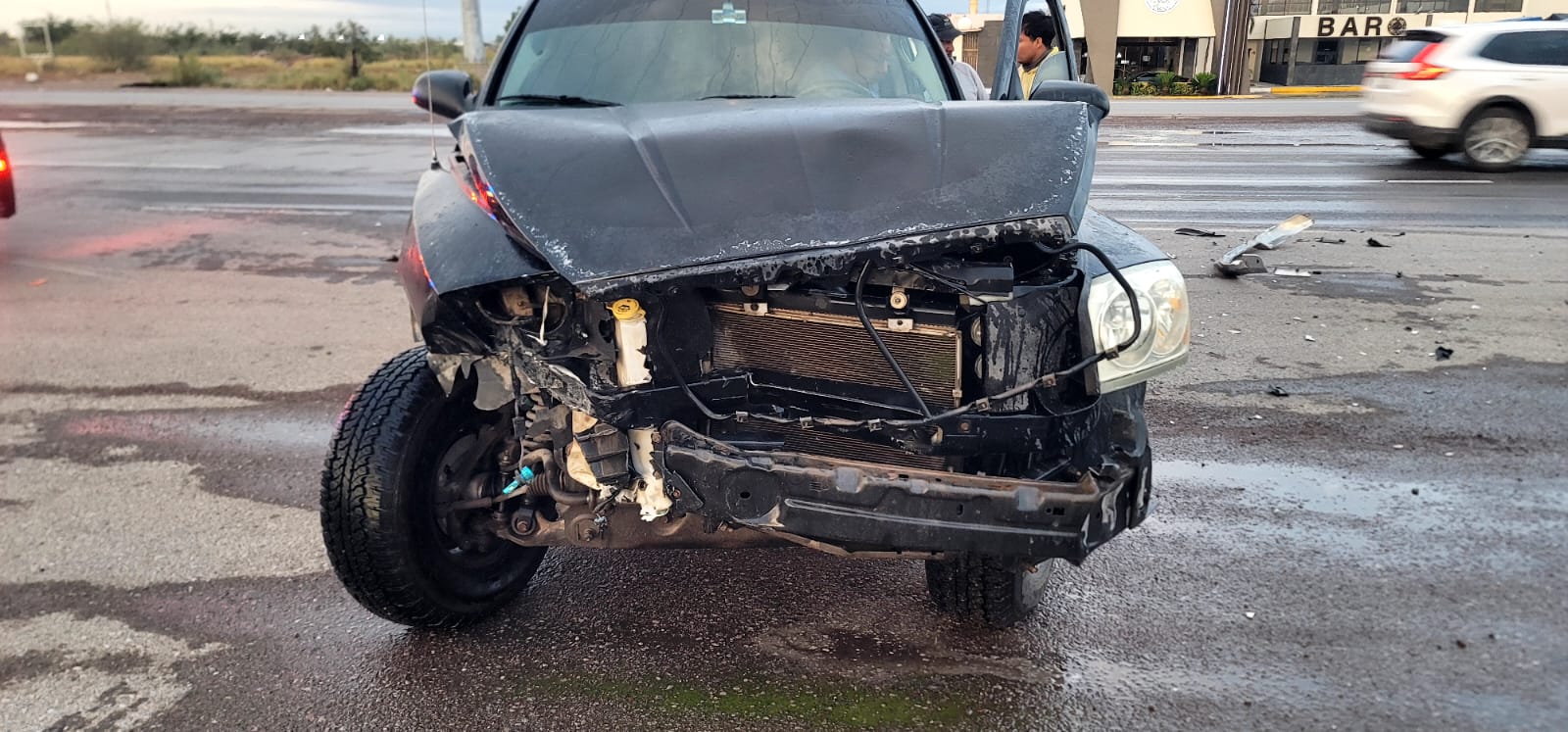 Accidente vial en carretera federal dejó una persona lesionada