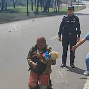 Protegió abuelita con su cuerpo a nieta de mega explosión de pipa de gas