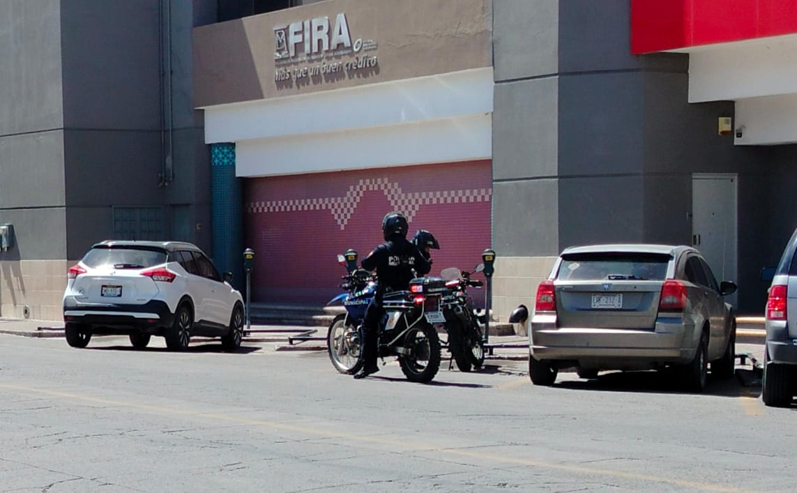 Se movilizó escuadrón motorizado tras reporte de intento de asalto en pleno centro