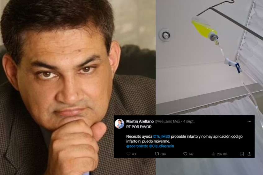 Muere reportero infartado luego de suplicar ayuda médica en hospital