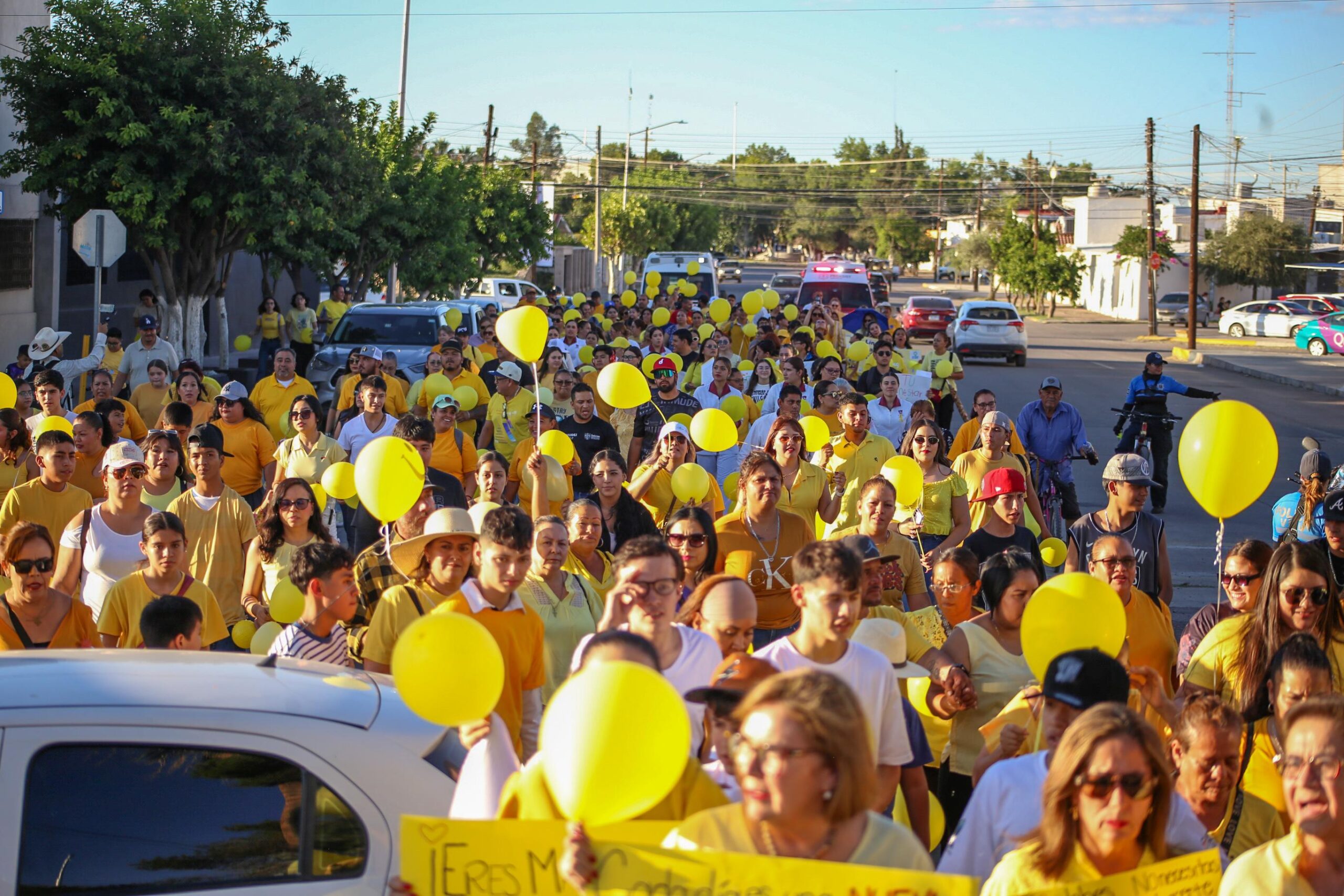 Conmemoran en Delicias el Día Mundial de la Prevención del Suicidio con caminata y testimonios