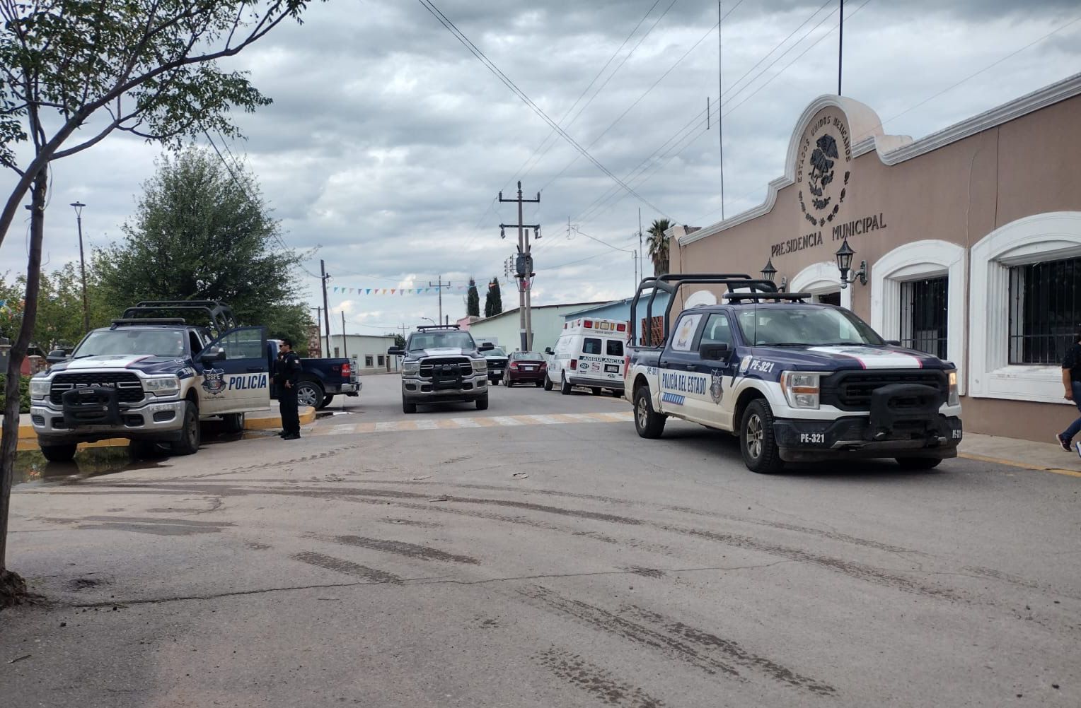 Realiza SSPE pase de revista a la Policía Municipal de Belisario Domínguez